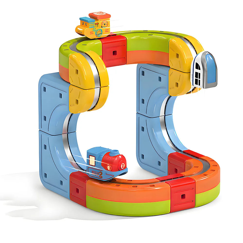 Magnetische Kugel Zug Set Für Kinder Mit Elektrische Lokomotive Diy Track Bausteine Stem Pädagogisches Bau Spielzeug Geburtstag