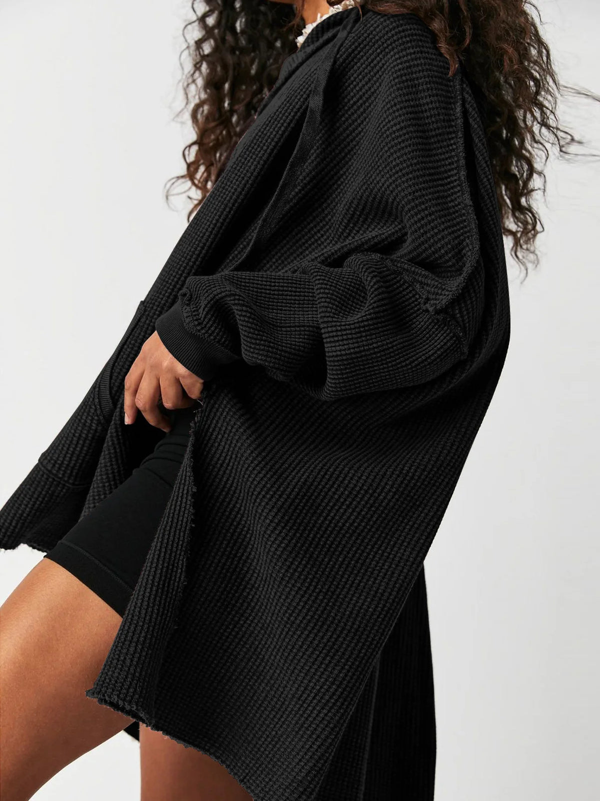 Extra große lose einfarbige Tasche modische vielseitige Pullover Pullover Herbst Mode neue Abbigliamento Donna Pull Hiver Femme
