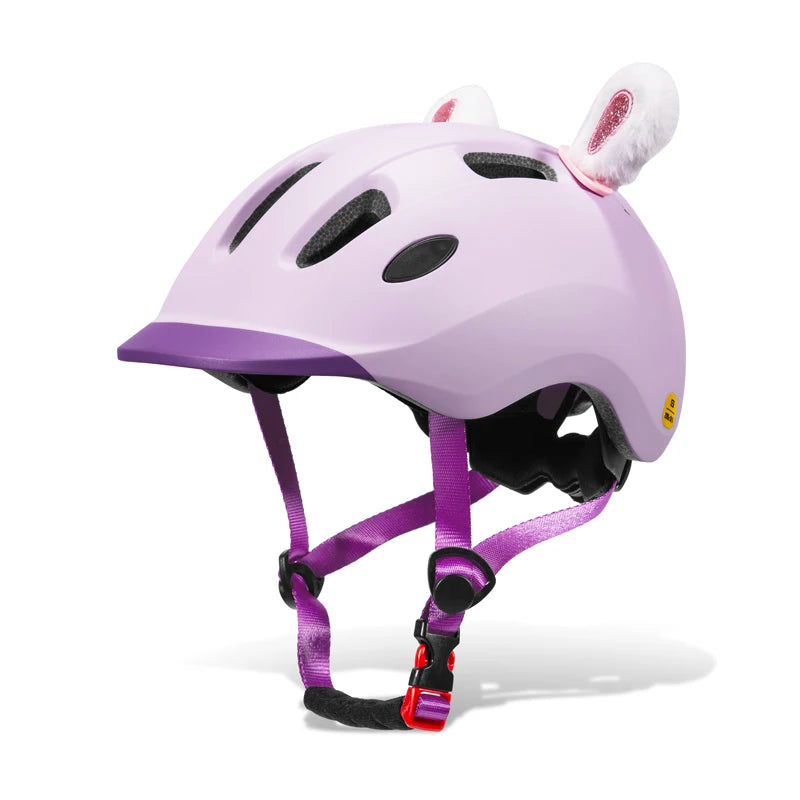 Kinder-Fahrradhelm mit Panda-Cartoon-Design für Kleinkinder, Skateboard, Roller, Radfahren, 51-55cm Kinderfahrradhelm