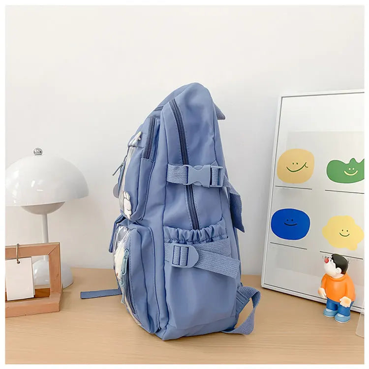 Cute Nylon Student Backpack