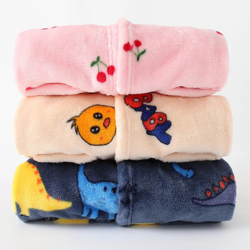 Flanell-Pyjama für Jungen und Mädchen, Herbst und Winter, Kinder-Nachtwäsche, weiche Kapuze, Kinder-Homewear, 2–8 Jahre