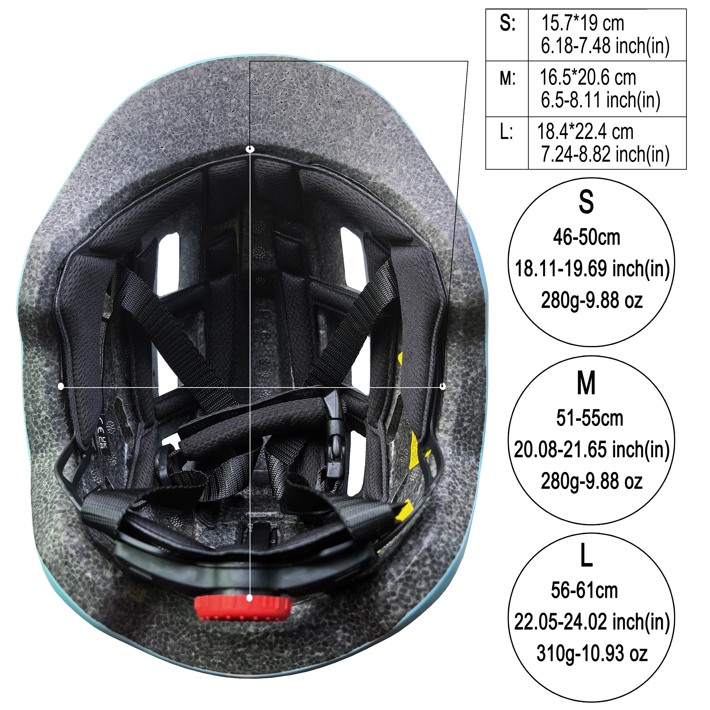 Fahrradhelme für Kinder von 3-14 Jahren, verstellbar, für Jungen und Mädchen, leichter Multisport-Helm für Roller und Fahrrad, Größe S/M