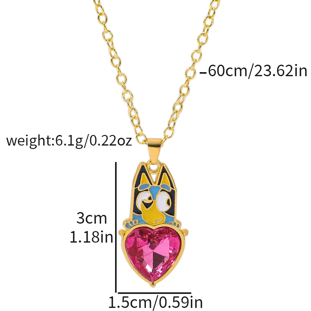 Kristall-Strass-Hundehalskette in Goldfarbe, Modisches Einfaches Kreatives Europäisch-Amerikanisches High-End-Accessoire, Geschenk für Mädchen