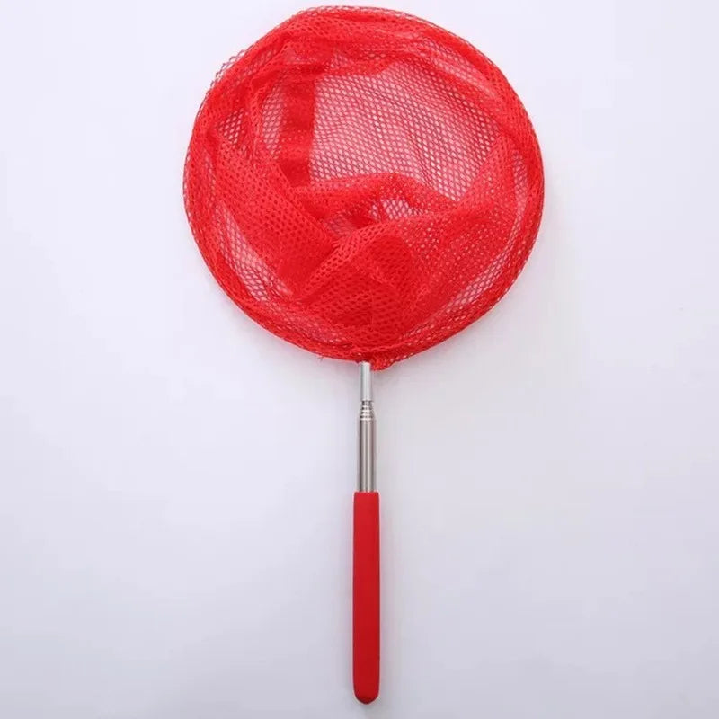 Einziehbares Fischernetz, Insekt, Schmetterling, Libelle, Netz, tragbares Fischernetz für den Außenbereich, lustiges Spiel, Angelspielzeug
