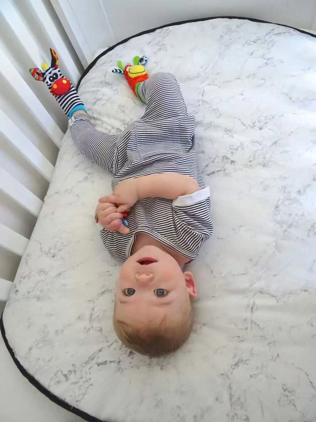 Baby Kleinkind Handgelenk Rassel Socken Spielzeug 0-12 Monate Mädchen Junge lernen Spielzeug frühe pädagogische Entwicklung niedlichen Kleinkinder sensorische Geschenke