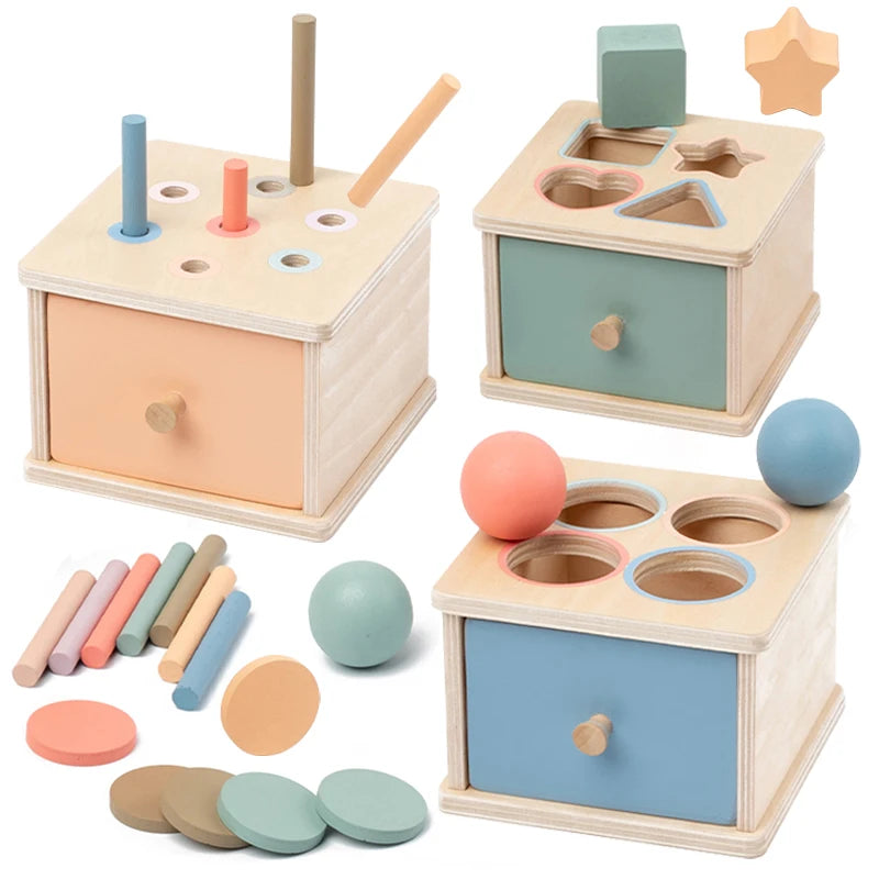 Holz-Formensortierspielzeug