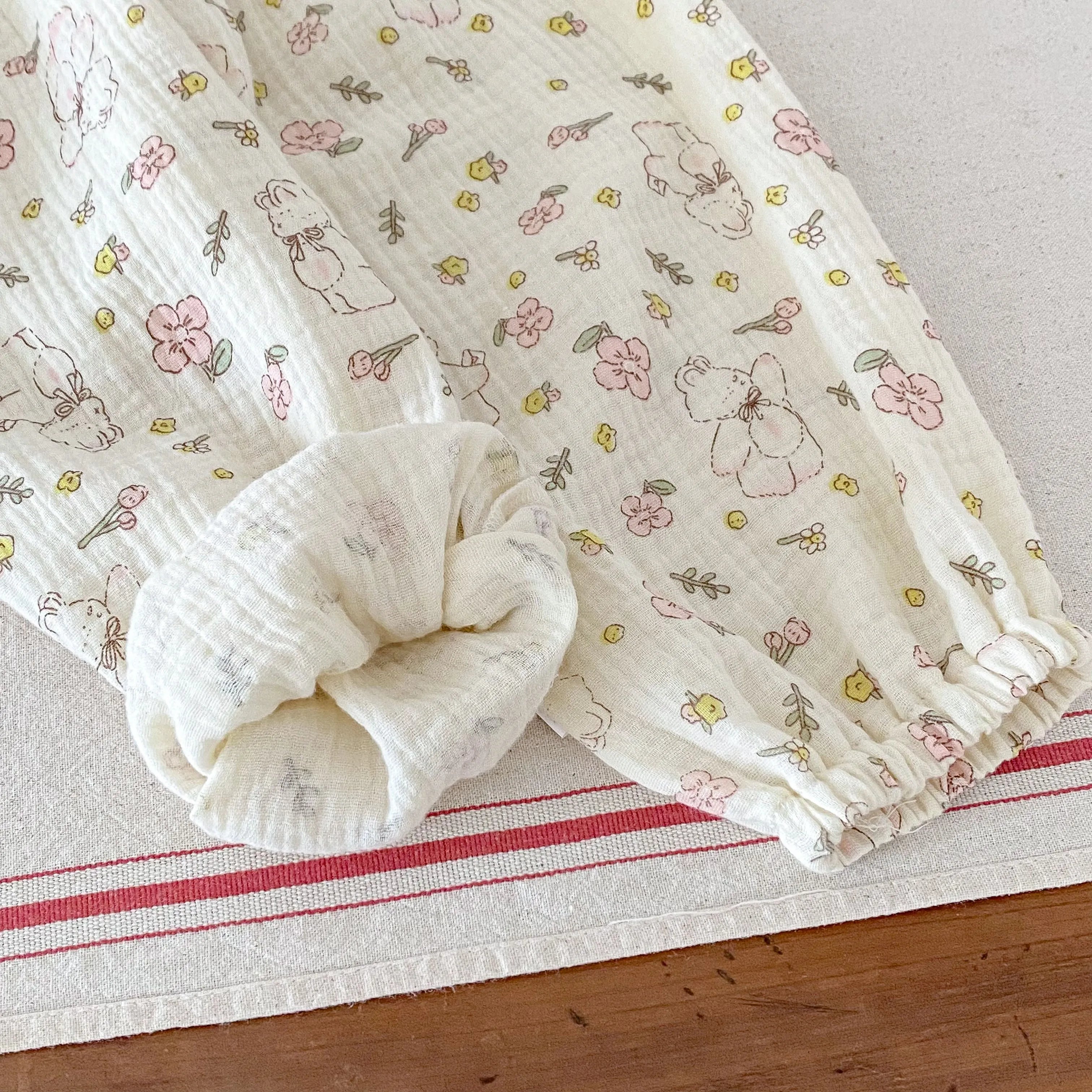 Anti-Mücken hose für Kinder Kleidung Sommer neuen Stil Kinder Mädchen Blumen hose lose lässige Baby Harems hose 9m-6y