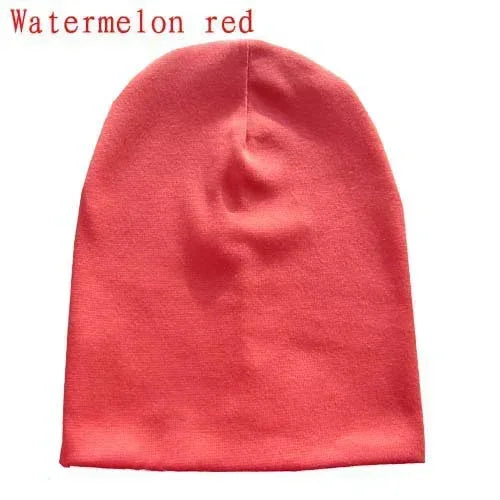 6M-3Y Baby Strickmütze und Schal Set Einfarbig Baumwolle Hip-Hop Beanie Warme Kleinkind-Mütze für Jungen Mädchen Frühling Herbst Winter