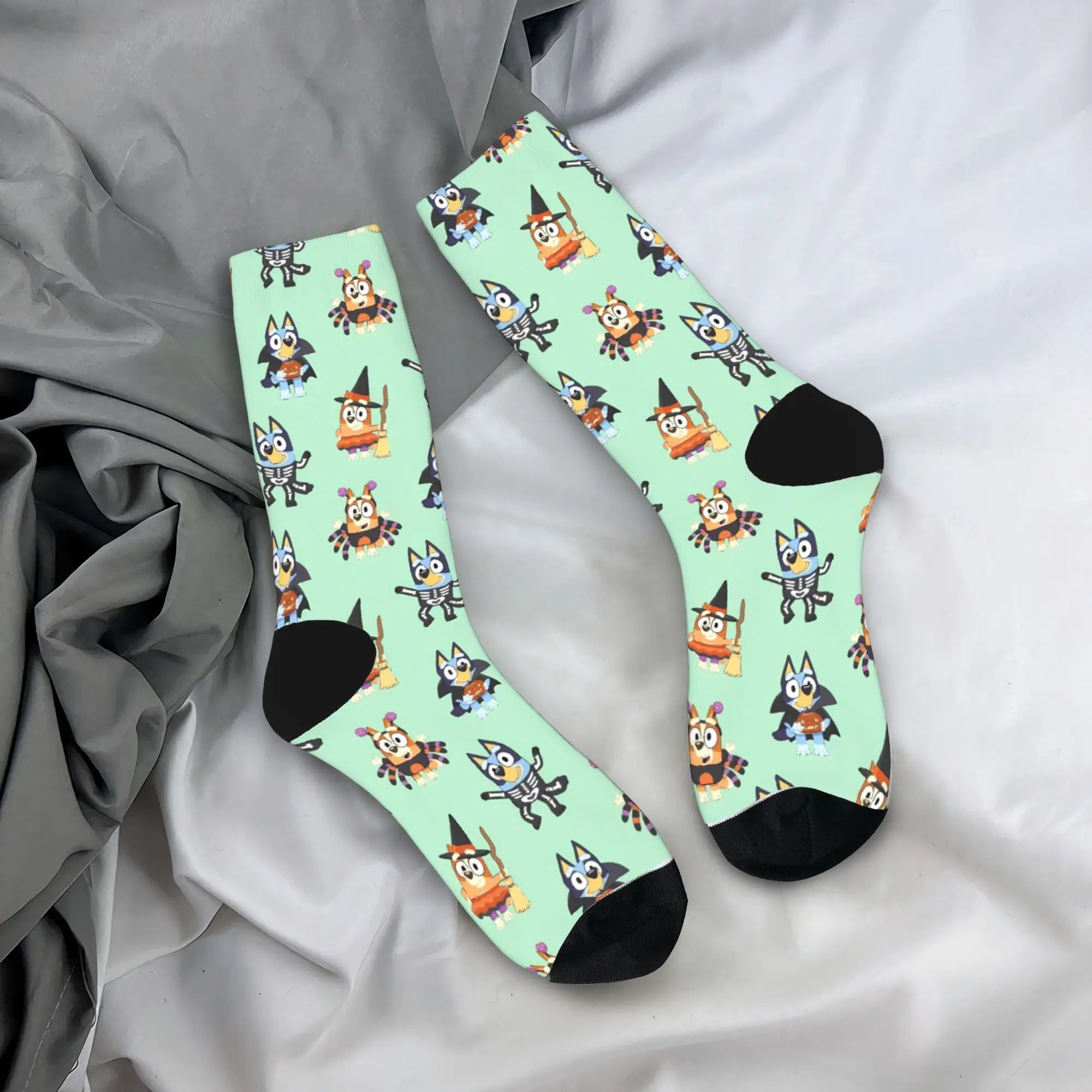 Bluey & Bingo Pattern Socks