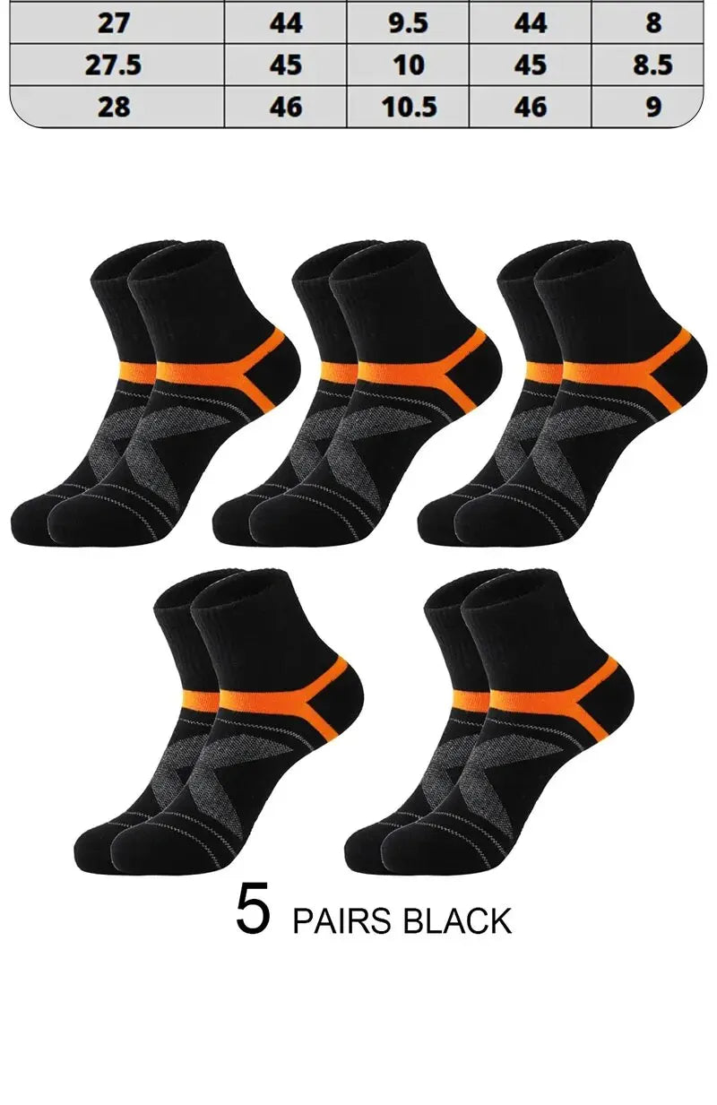 3/5/10/20 Paar Lot Herrensocken Schwarze Sportsocken Casual Run Herbst Winter Hochwertige atmungsaktive Herrensocken