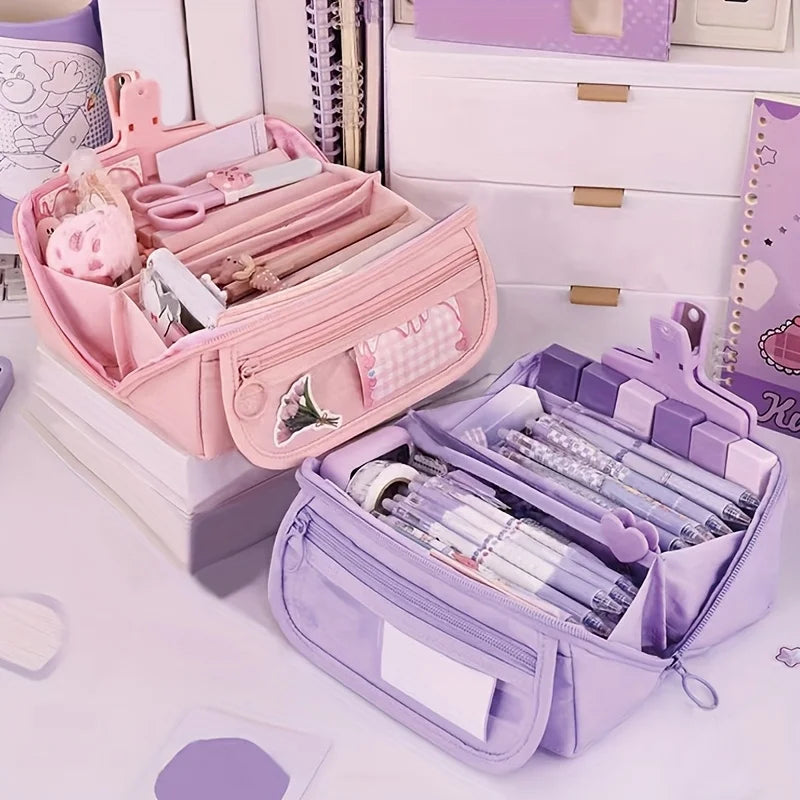 Large Capacity Pencil Case