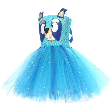 Bluey & Bingo Halloween Costume Dress