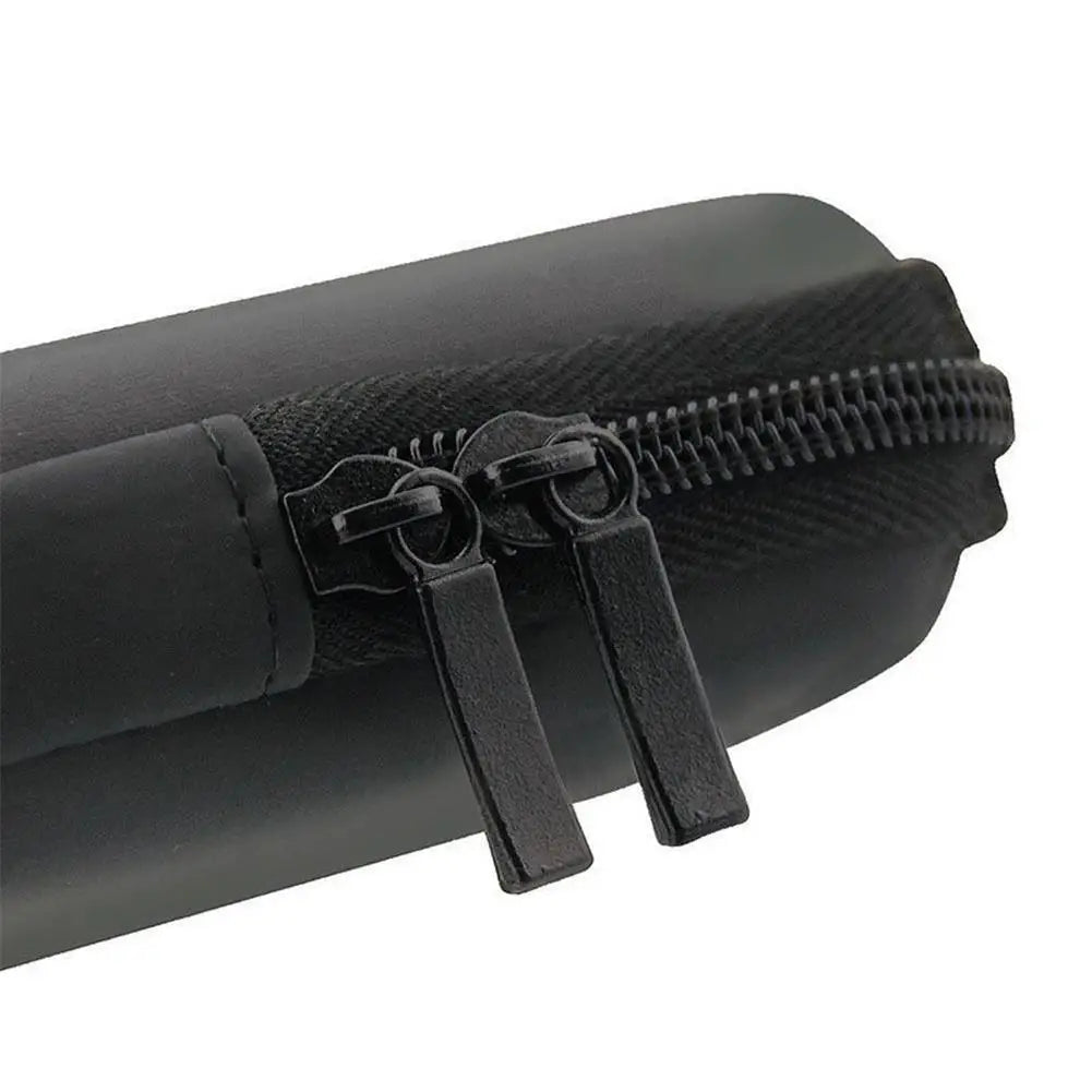 Schwarz EVA Hard Shell Stylus Stift Federmäppchen Halter Kopfhörer Mesh Lagerung Organizer Bleistift Reißverschluss Fall Schulbedarf