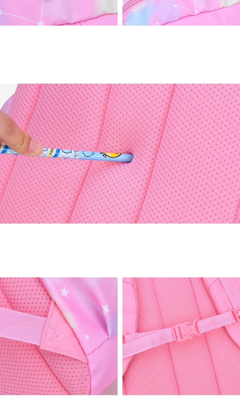 Girls Waterproof School Backpack