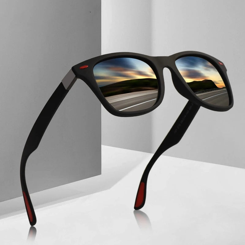 Nachtsicht Brille PC Rahmen Polarisierte Sonnenbrille Männer Outdoor Sport Sonnenbrille Tag Nacht Vision Fahrer Nacht Brille