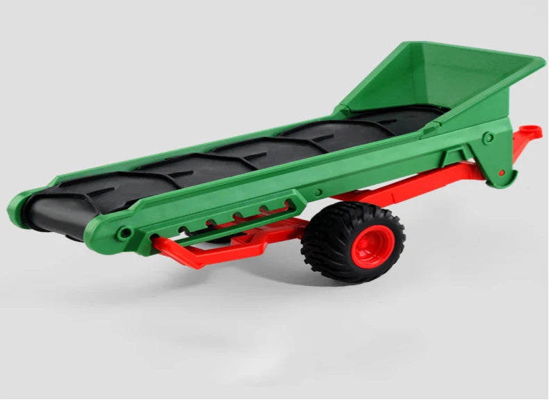 1/24 2,4G RC Bauer Auto Spielzeug Set für Kinder Fernbedienung Traktor Anhänger mit Lichtern Elektrische Bauernhof Fahrzeug Lkw kinder Geschenke