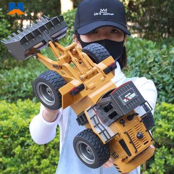 Huina 1520 1:18 RC Traktor Schaufel Spielzeug Rc Gabelstapler Engineering Auto Spielzeug Spielzeug für Kinder Junge Spielzeug Bulldozer Traktor Modell