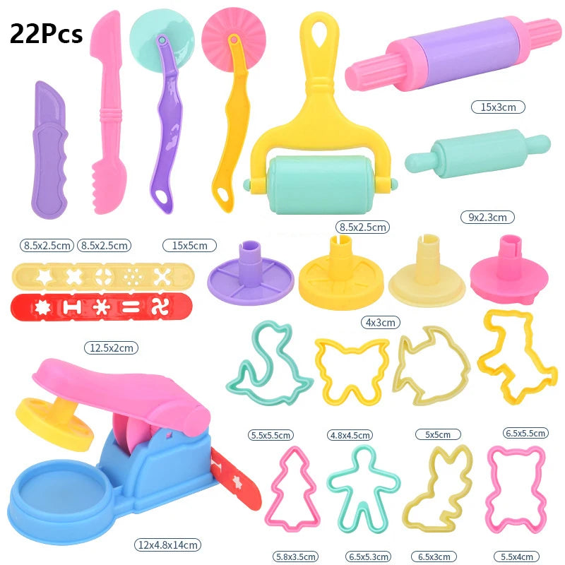 Kinder DIY Tonwerkzeug-Set