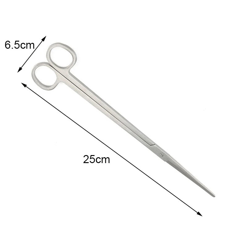 Aquarium Schere Werkzeuge Aquarium Pinzette Pflanzen Welle Schere Gras Edelstahl Reinigung Werkzeuge Lagerung Halter Aquarium Zubehör