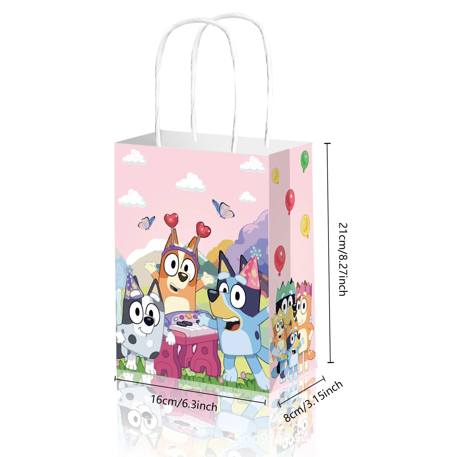 Bluey & Bingo Party-Geschenktüten