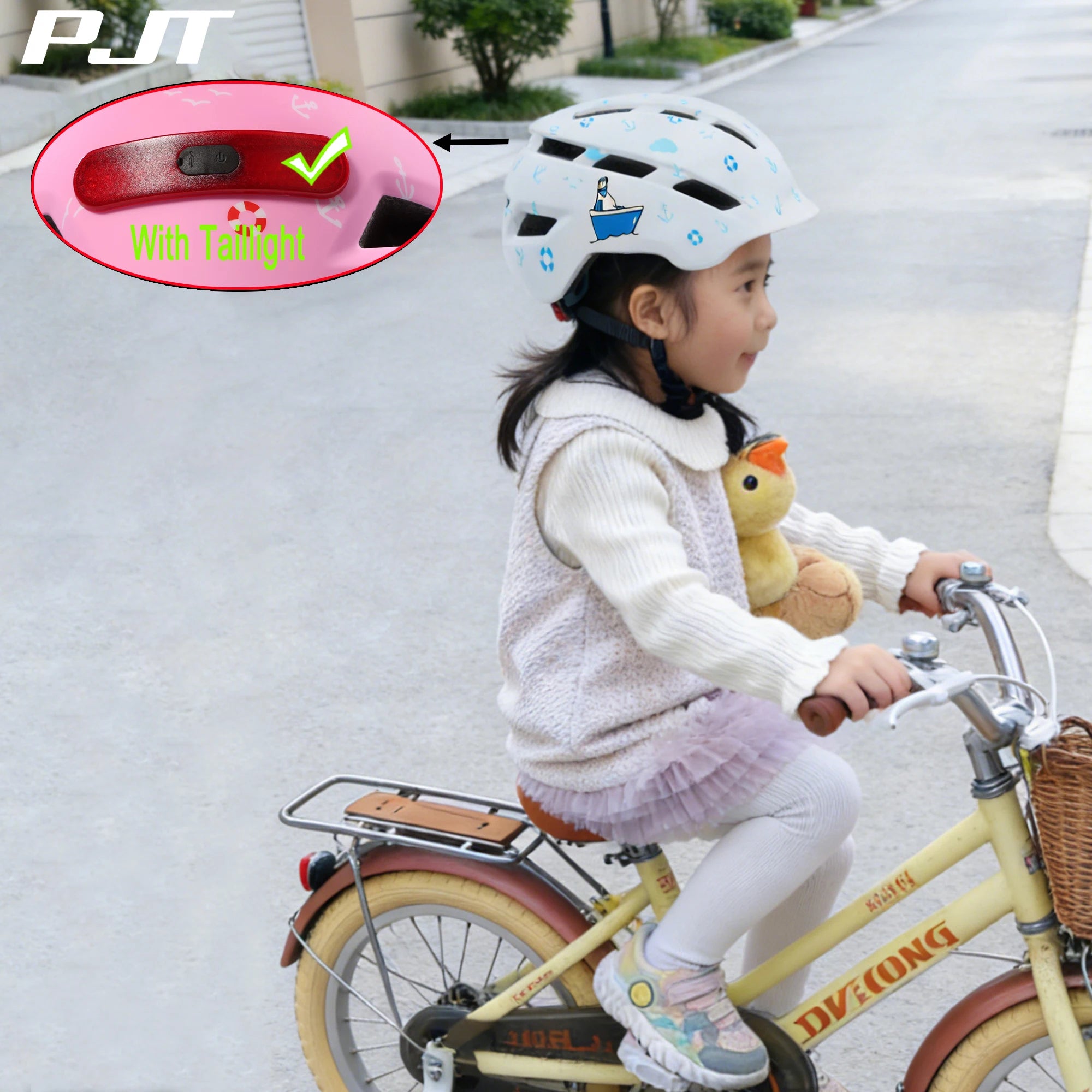 Fahrradhelme für Kinder von 3-14 Jahren, verstellbar, für Jungen und Mädchen, leichter Multisport-Helm für Roller und Fahrrad, Größe S/M