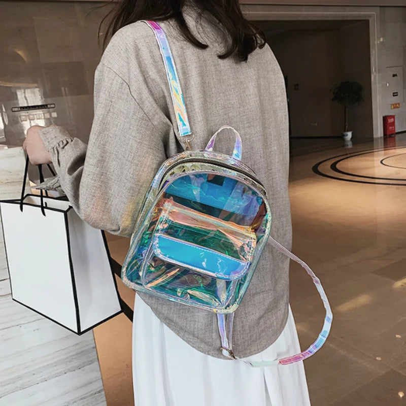 Girls Transparent Ita Backpack