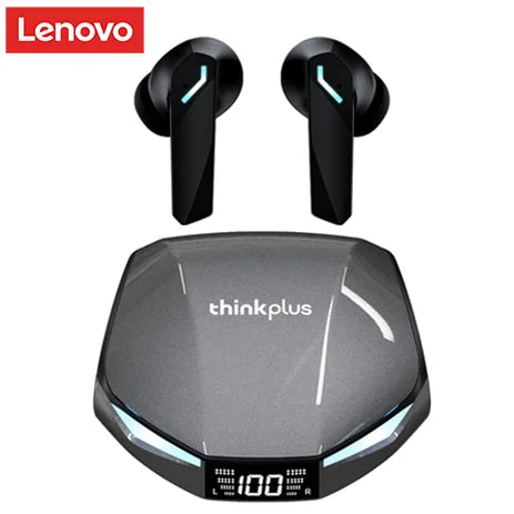 Neue Lenovo XT53 Wireless Upgrade Bluetooth 5.4 Kopfhörer LED Digital Display Wasserdichte Kopfhörer Gaming Ohrhörer mit geringer Latenz