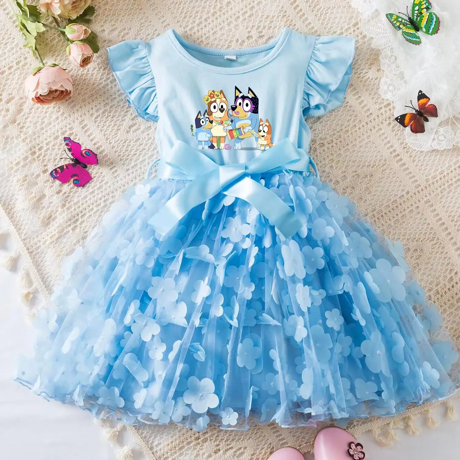 Bluey & Bingo Sommerkleid