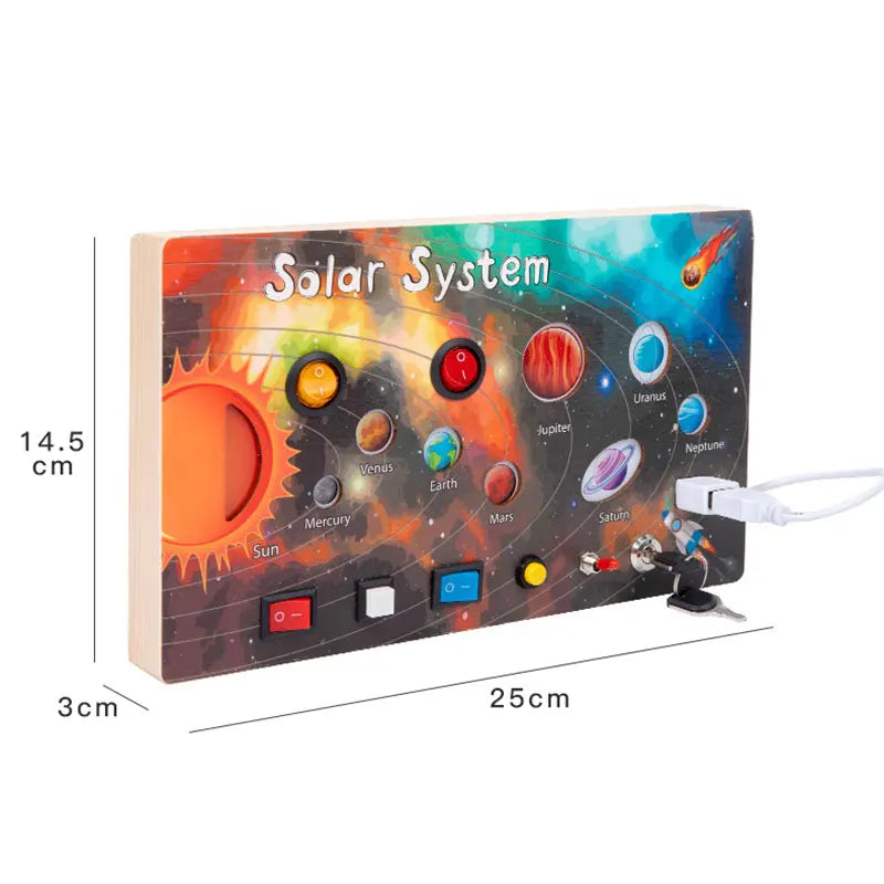 Montessori LED Busy Board