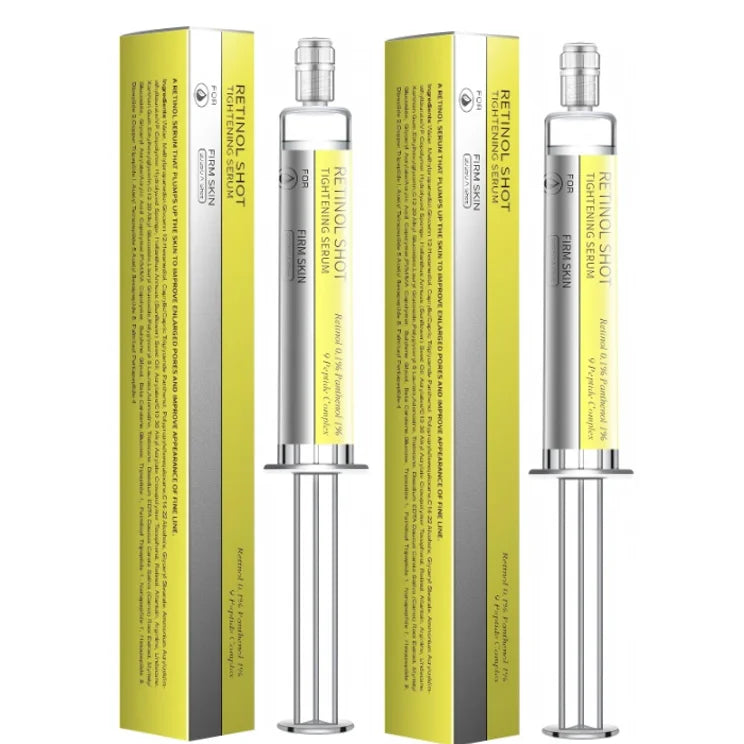 Retinol Shot Augencreme Anti-Aging-Augenserum für Augenringe Falten Feuchtigkeitsspendende Essenz Straffende Behandlung Sanftes Vitamin-C-Serum