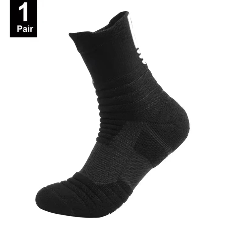 1/3 Pairs Anti-slip Fußball Socken Männer Baumwolle Socke Kurze Lange Röhre Fußball Basketball Sport Socken Atmungsaktive Deodorous socke 39-45