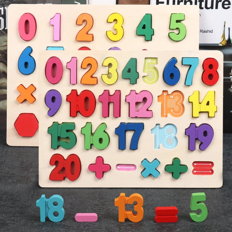 Montessori Wooden Puzzle Toy