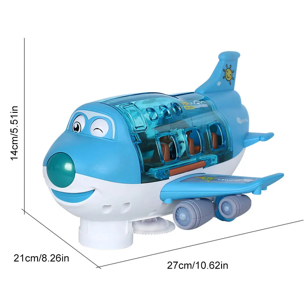 Kinder Spielzeug Elektrische Flugzeug Flugzeug Spielzeug Auto Flugzeug Modell Musik Simulation Junge Kinder Verkehrs Spielzeug Weihnachten Geschenke für Mädchen