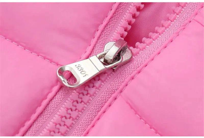 Kinder Junge Leichte Daunenjacke Herbst Winter Mäntel Kinder Mädchen Warme Kapuzenoberbekleidung Teenager Studenten Baumwollkleidung 6-14 Jahre