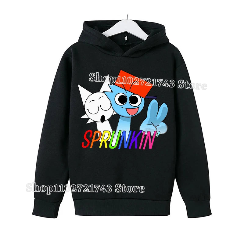 Kids Anime Cartoon Hoodie