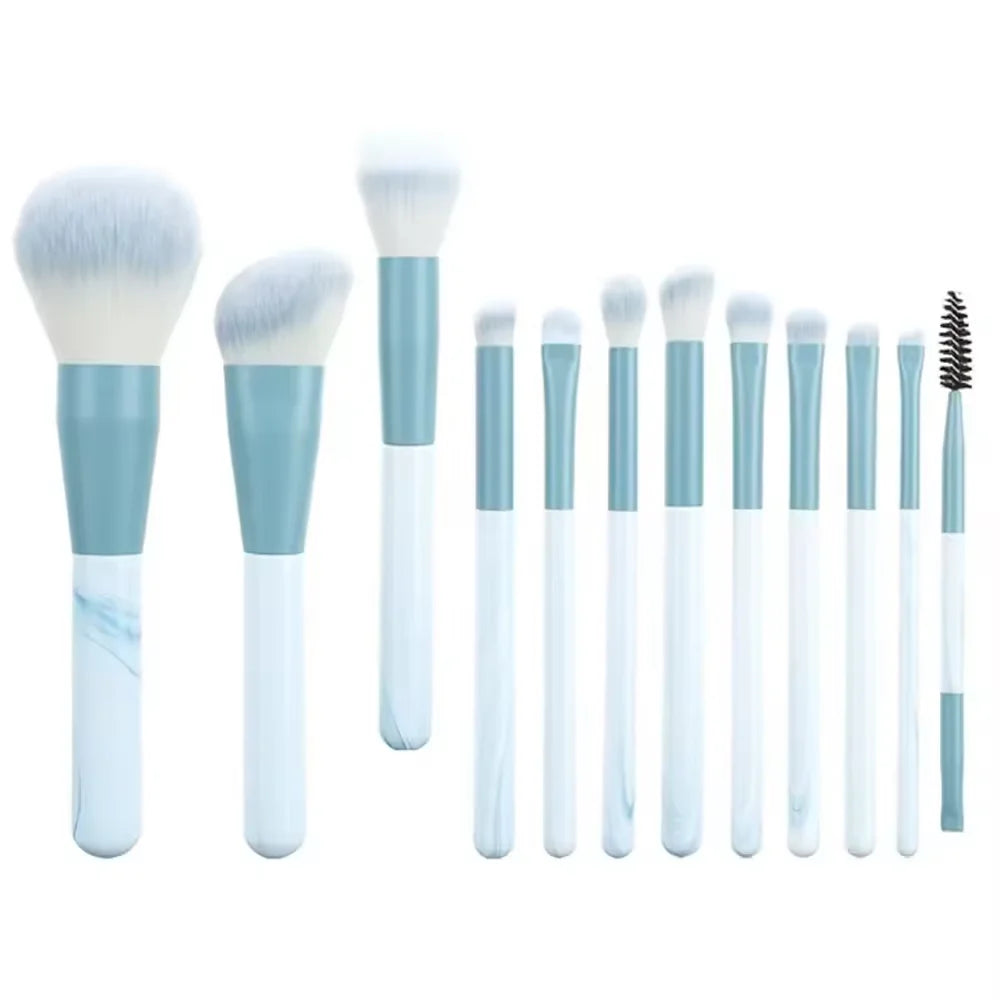 13-teiliges Make-up-Pinsel-Set für Lidschatten, Foundation, Damen, Kosmetikpinsel, Lidschatten, Rouge, Schönheit, weiche Make-up-Werkzeugtasche