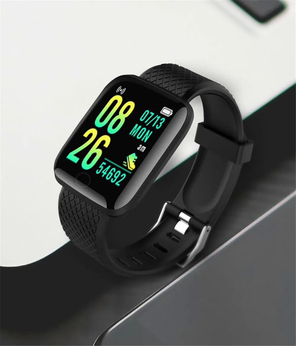 Smartwatch Männer Frauen Armbanduhren Smart Uhr Nachricht Fitness Monitor Armband Geburtstag Geschenk Elektronische Uhr Für Android IOS