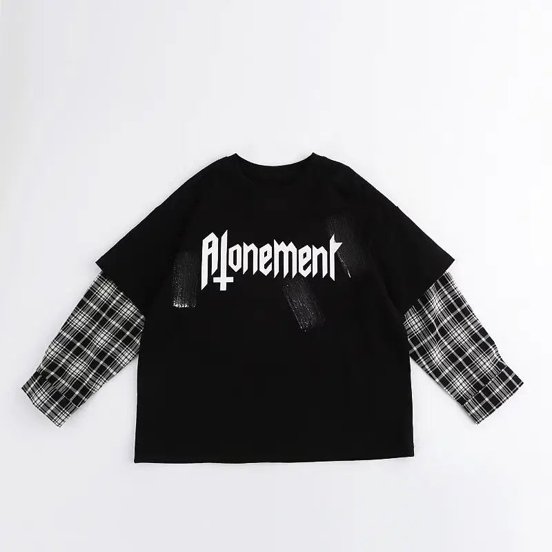 zweiteilige Kinderkleidung von 8 bis 12 Jahren, langärmliges T-Shirt für Jungen, Jungen-T-Shirt, grafische Hemden, T-Shirts, T-Shirts, Jungen-Kind