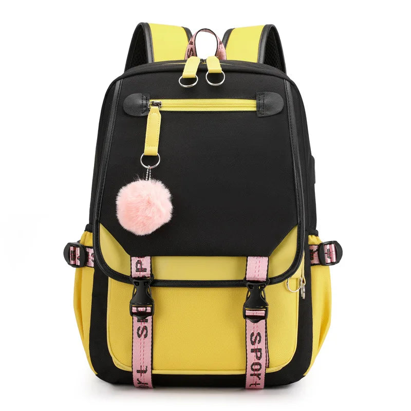 Teens Korean Style School Backpack