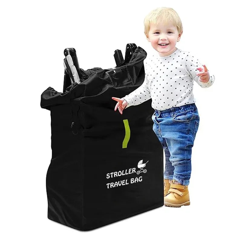 Baby Stroller Travel Bag with Shoulder Strap Stroller Universal Dust Bag Organizer Nursery Cart Accessories Walker Crib Bags
