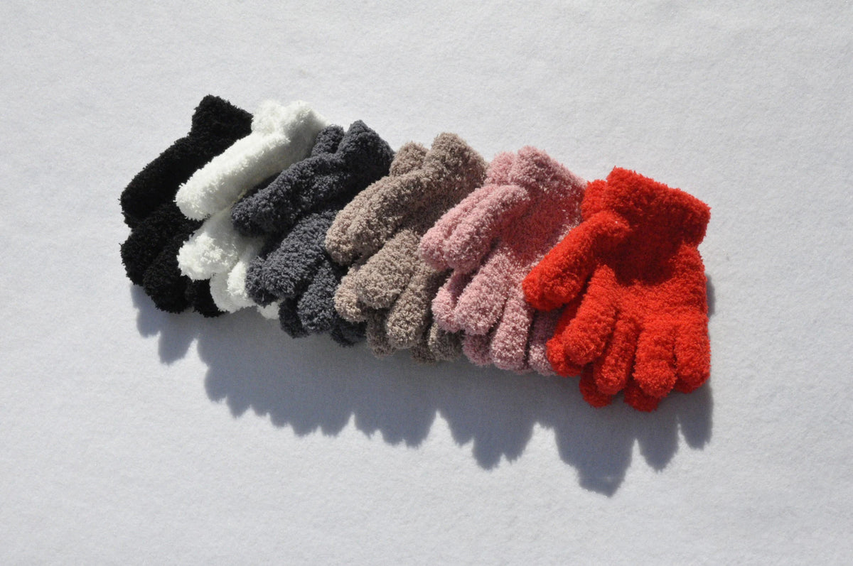 Kinder Handschuhe Für 3-6 Jahre Alte Winter Kinder Korallen Fleece Verdicken Baby Plüsch Pelzigen Volle Finger Handschuhe Weichen handschuhe Warm Halten