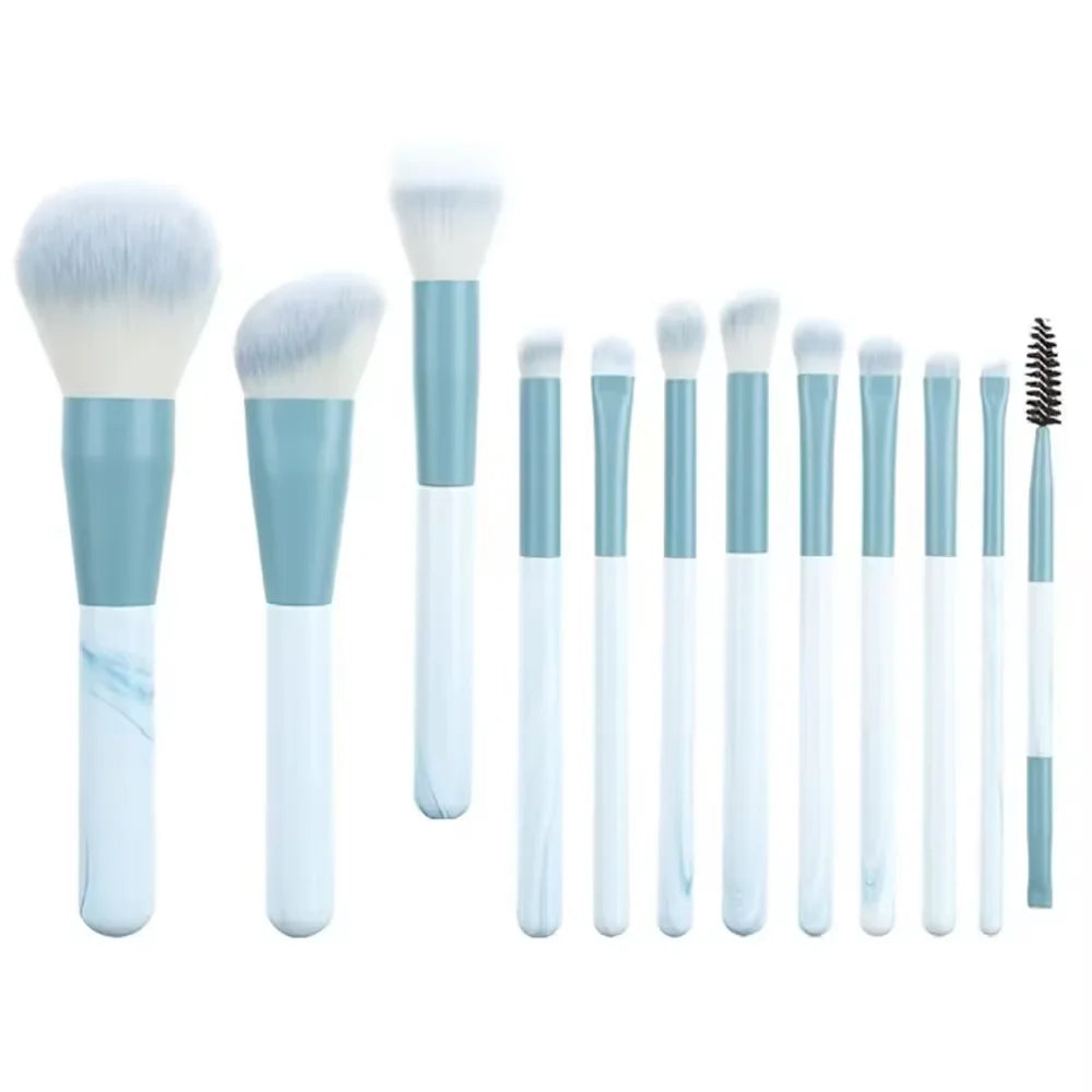 13-teiliges Make-up-Pinsel-Set für Lidschatten, Foundation, Damen, Kosmetikpinsel, Lidschatten, Rouge, Schönheit, weiche Make-up-Werkzeugtasche
