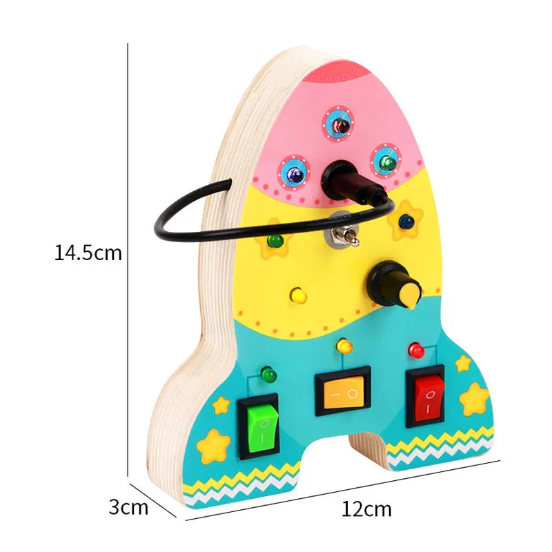 Montessori LED Busy Board
