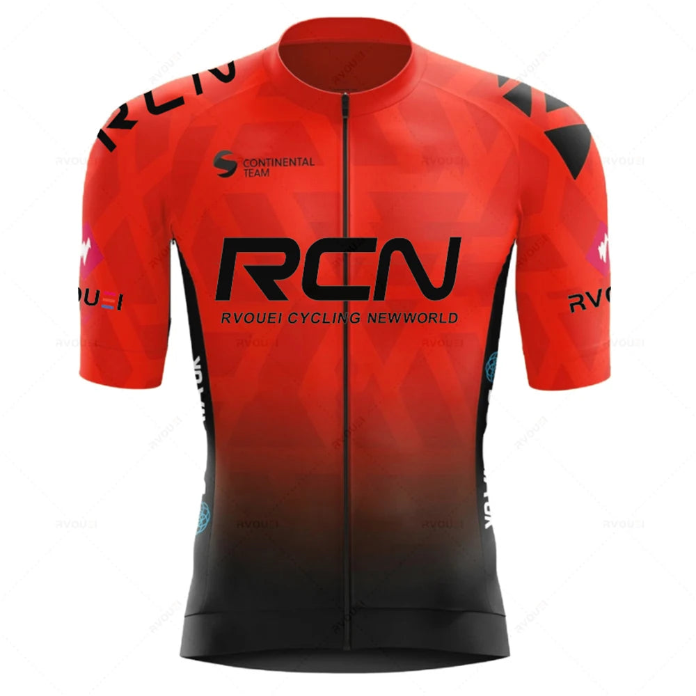 2026 Rvouei Team Radtrikot-Set Sommer Atmungsaktiver Rennrad-Anzug Fahrrad-Uniform Bike MTB Kleidung Neue Sport-Radsport-Kits
