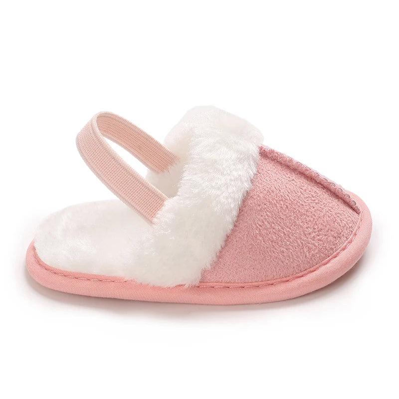 Beliebte Wanderschuhe für Herbst und Winter, Babyschuhe, 0–1 Jahre alt, warme Schuhe, Baumwollschuhe, lässige Babyschuhe mit weicher Sohle und Plüsch