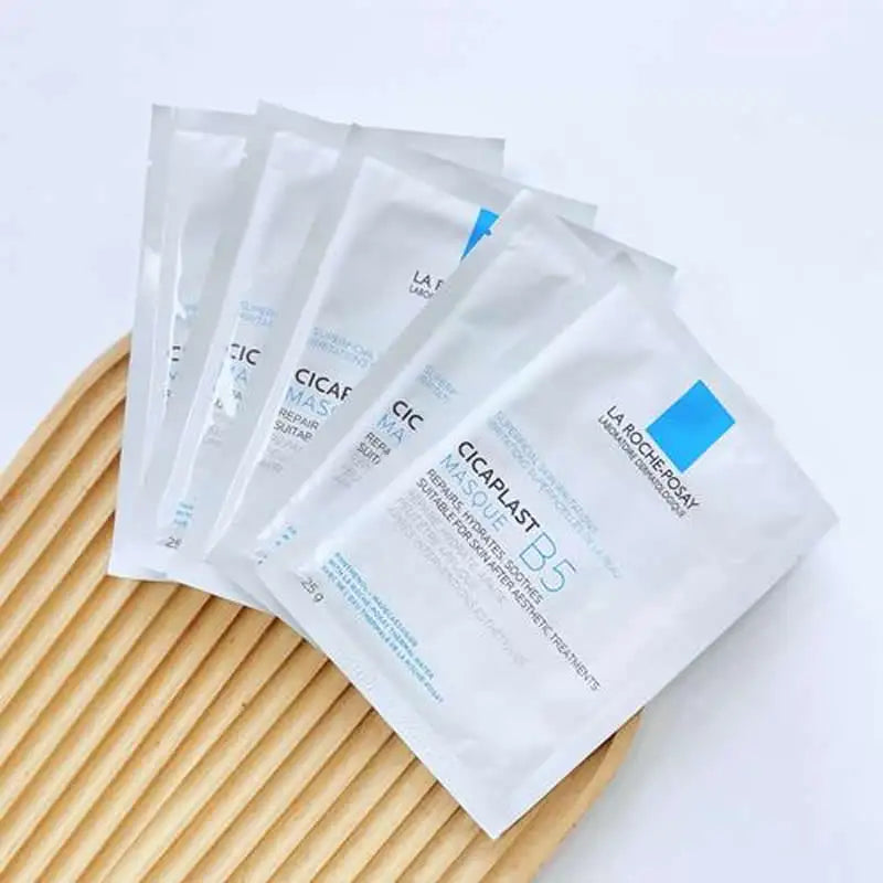 La Roche-Posay Cicaplast B5 Multi-Action Repair Mask Intensiv feuchtigkeitsspendende, beruhigende Barriere-Reparaturmaske für empfindliche Haut nach der Behandlung.