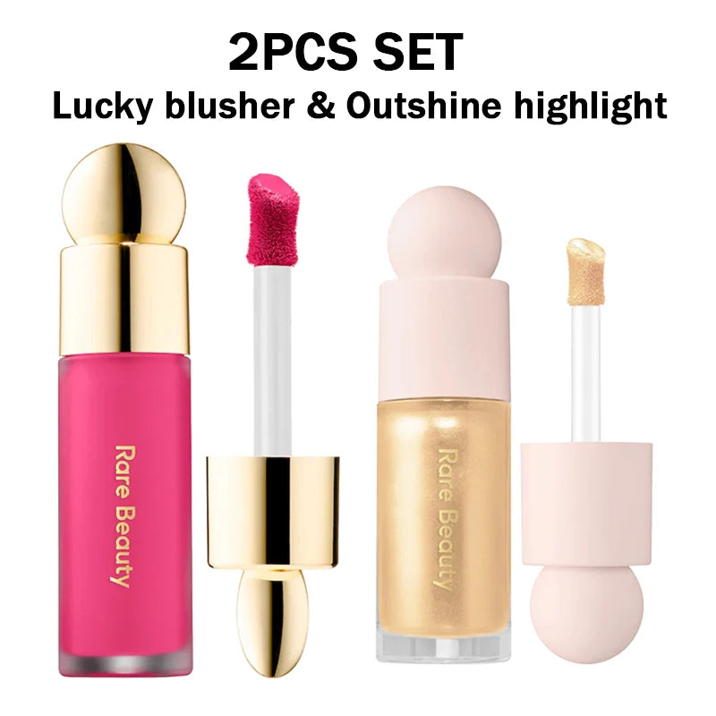 Rare Beauty Soft Pinch Liquid Blush Seidig und gleitet auf reibungslos, langanhaltendes, pralles Make-up Hope Love Virtue Happy Wonder Worth