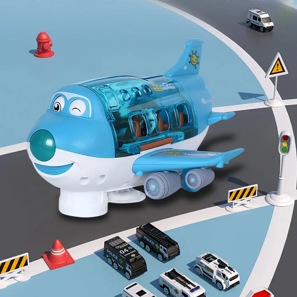 Kinder Spielzeug Elektrische Flugzeug Flugzeug Spielzeug Auto Flugzeug Modell Musik Simulation Junge Kinder Verkehrs Spielzeug Weihnachten Geschenke für Mädchen