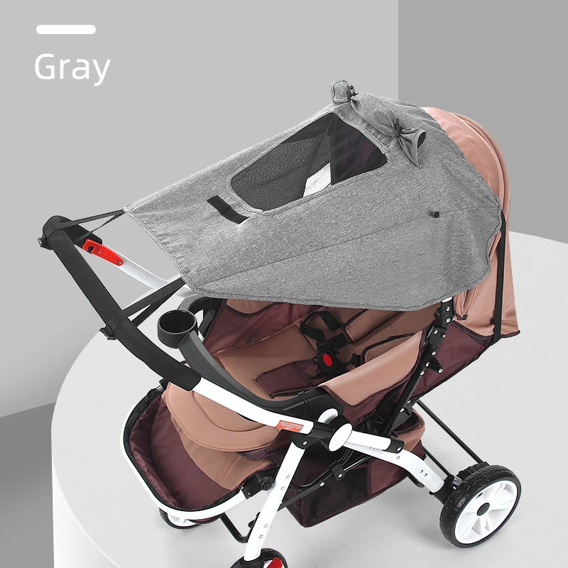 Universal Baby Kinderwagen Zubehör Sonnenschutz UV Schutz Sonnenschutz Wagen Baldachin Abdeckung für Kinderwagen Kleinkinder Auto Sitz Sonnenblende