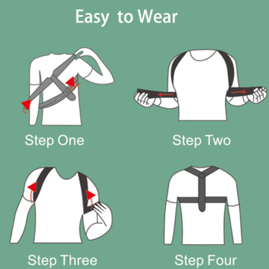 Adjustable Posture Corrector for Back and Shoulder, Clavicle Spine Support to Shape Your Body, for Home, Office, Sports, Upper Back and Neck Brace